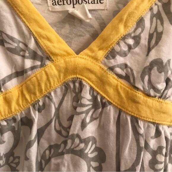 Aeropostale V-neck Braided Spaghetti Strap Top Size Medium - Picture 4 of 6